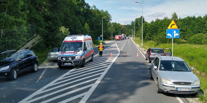 Wypadek w Starych Żukowicach. Zdjęcie dzięki uprzejmości grupy Uwaga Policja Mielec (Okolice)