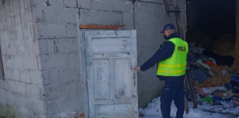 Policjanci sprawdzali miejsca wykorzystywane przez bezdomnych