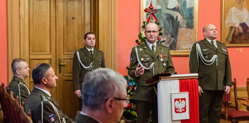 Podpułkownik Witold Witkowski. Fot. WKU Mielec