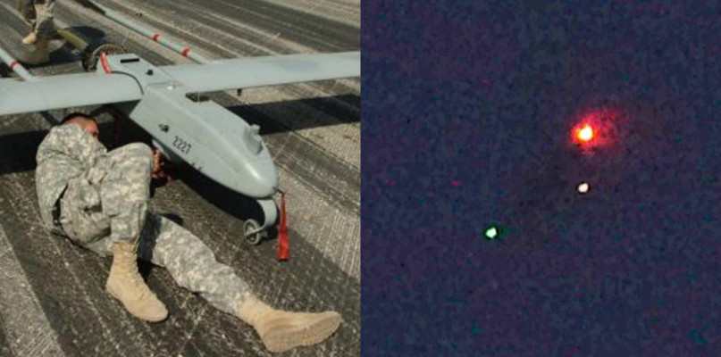 Amerykański dron wojskowy nad Mielcem [WIDEO]