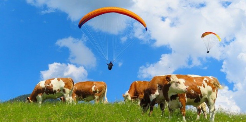 Lot paralotnią, czyli prezent marzeń pełen wrażeń!