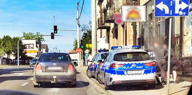 Fot. dzięki grupie FB UWAGA POLICJA MIELEC (OKOLICE)
