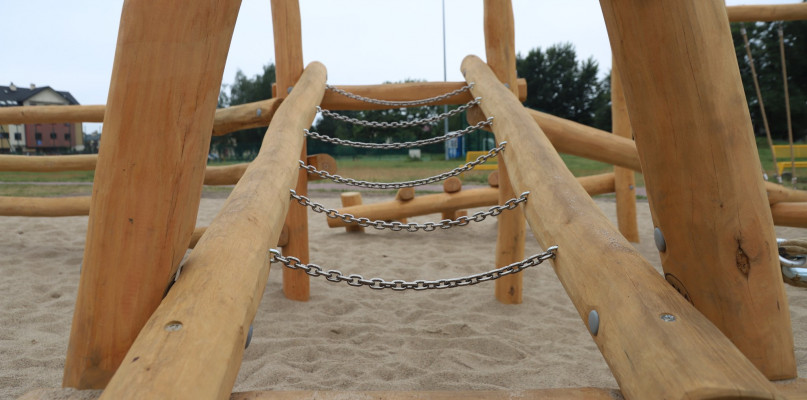 Mini park linowy na Smoczce. Fot. UM Mielec