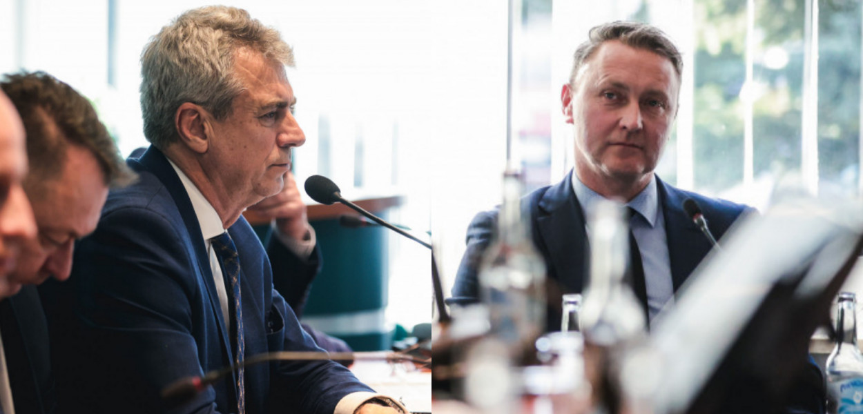 Na zdjęciu Bogdan Bieniek i Jacek Wiśniewski