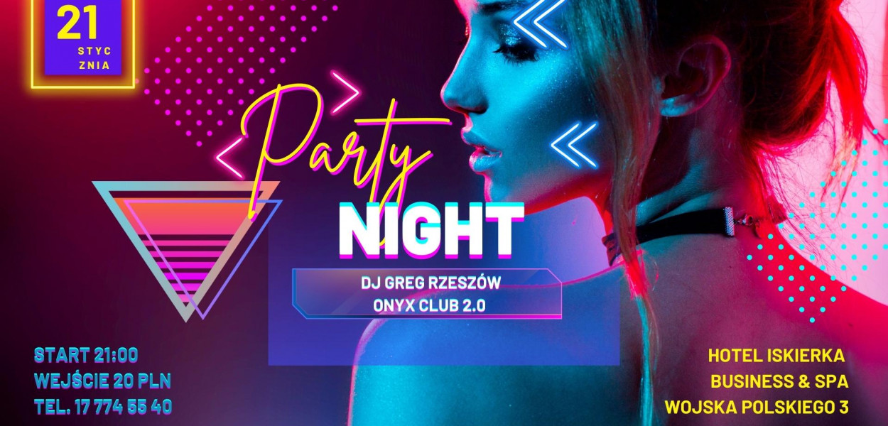 21 stycznia i NIGHT PARTY w Onyx Club 2.0!