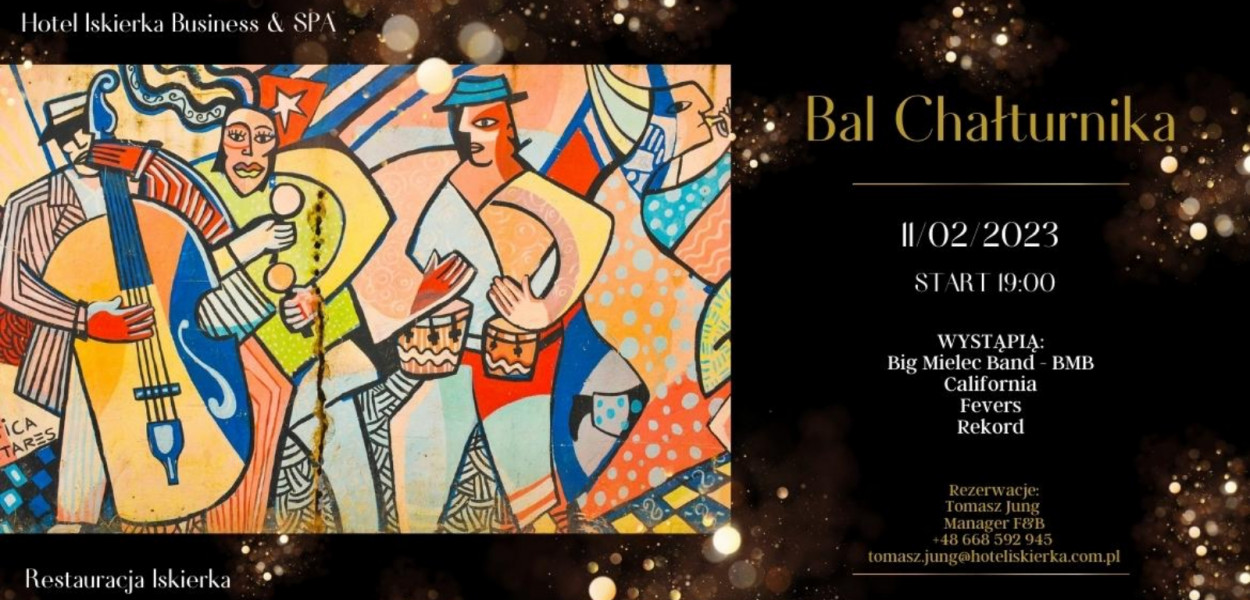 Hotel Iskierka zaprasza na Bal Chałturnika 2023!