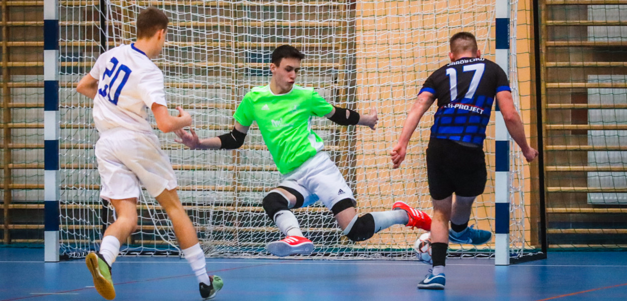 Mecz futsalu KF Stal Mielec - Tech-Project Jarosław. Fot. Kacper Strykowski / hej.mielec.pl