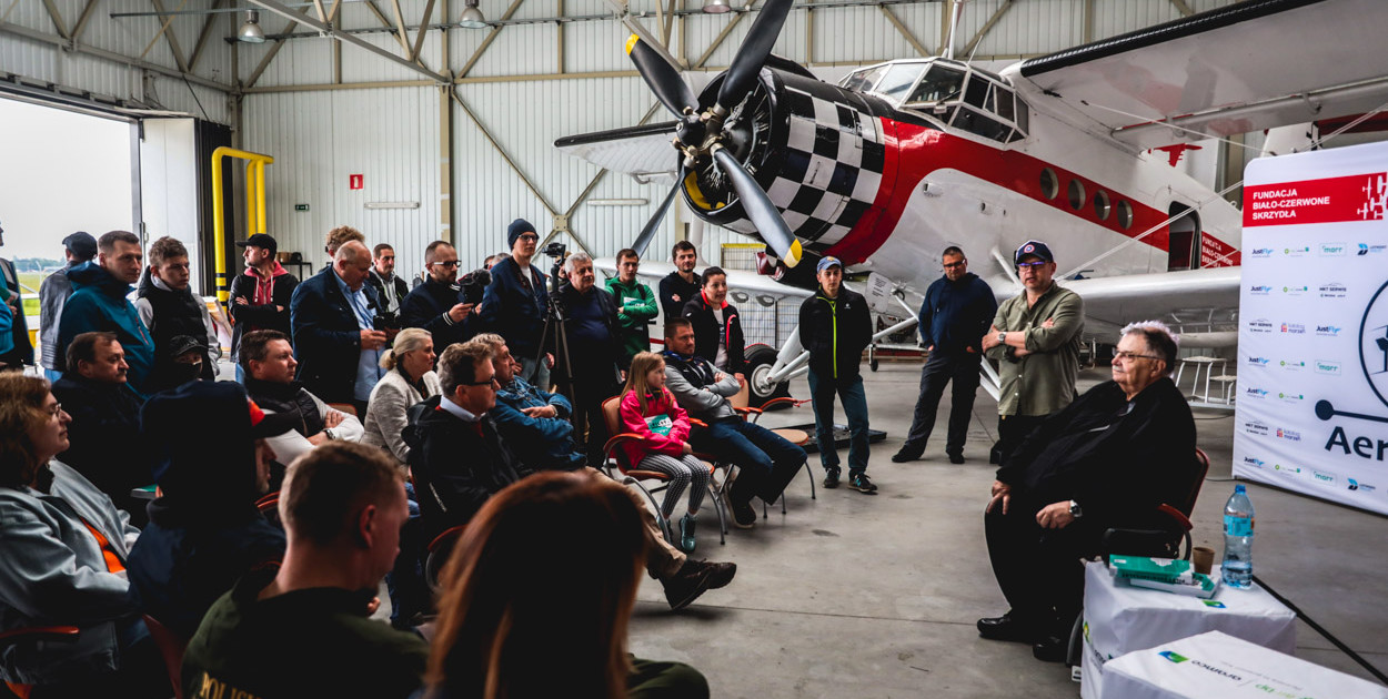 Legendarny pilot doświadczalny wrócił do Mielca [FOTO]