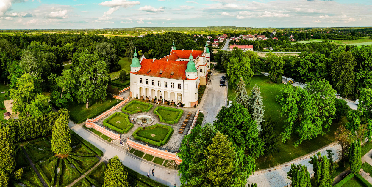 Zamek w Baranowie Sandomierskim. Fot. ddmielec.pl/drony