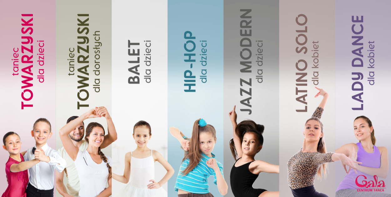 Centrum Tańca Gala zaprasza na zajęcia taneczne w sezonie 2023/2024