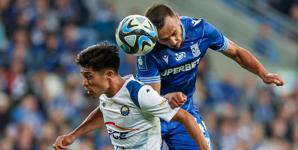 Lech Poznań - PGE FKS Stal Mielec, 23 września 2023. Fot. Pawel Jaskolka / PressFocus