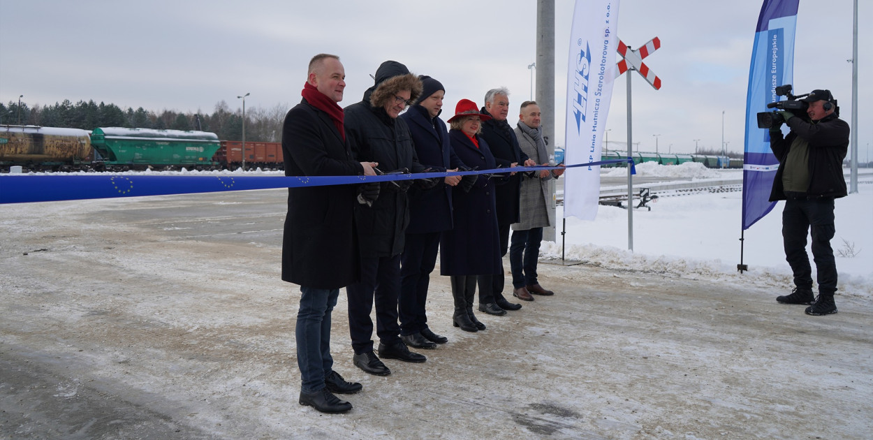 Nowy terminal kolejowy na granicy powiatu! Na szerokim torze