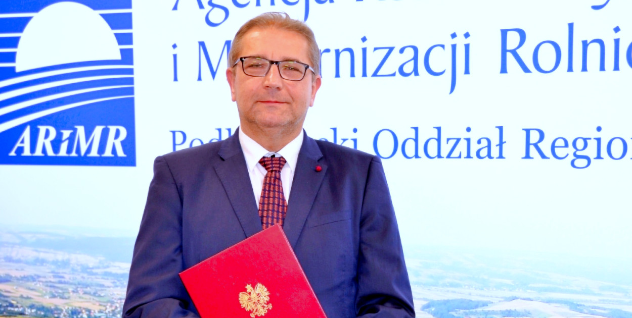 Jest nowy dyrektor podkarpackiej ARiMR. Urodził się w powiecie mieleckim