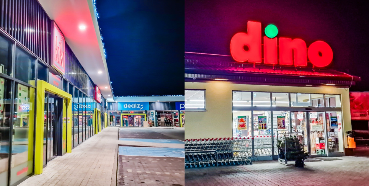 Dzieje się w handlu. Dino rośnie w powiecie, obok powstał park handlowy