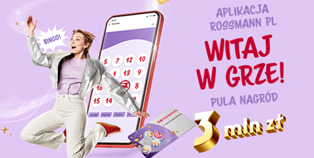 Wielka loteria w Rossmannie. Pula nagród – ponad 3 miliony zł