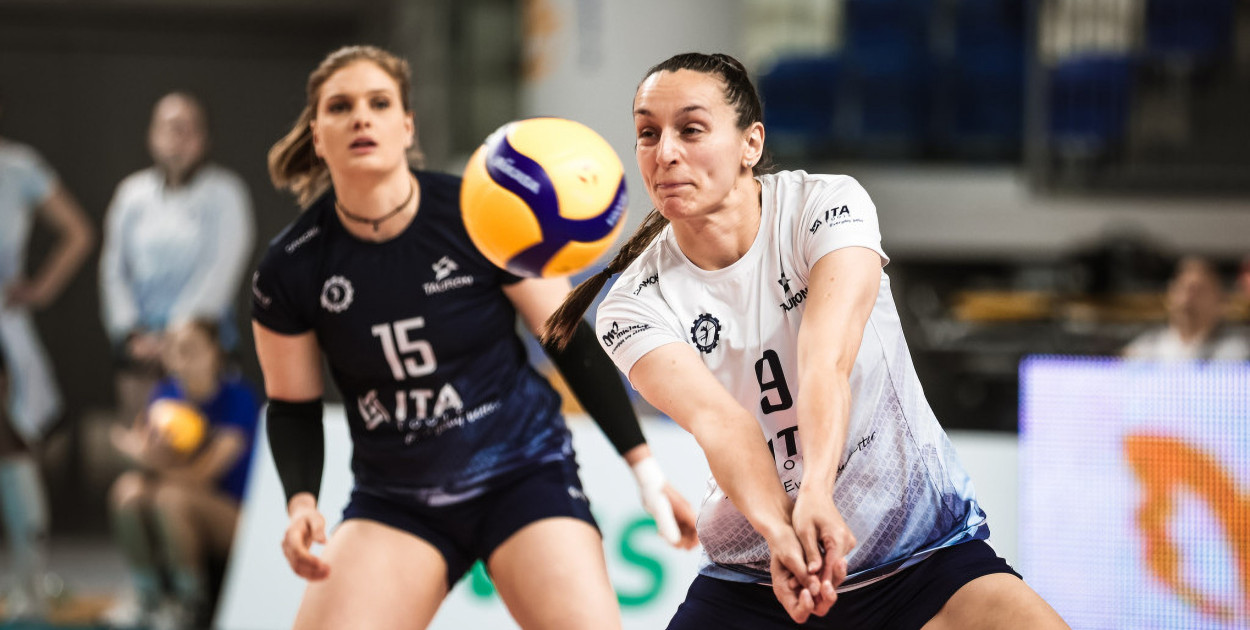 Jovana Janković podczas meczu Stal - Volley. 25 marca 2024. Fot. Marta Badowska