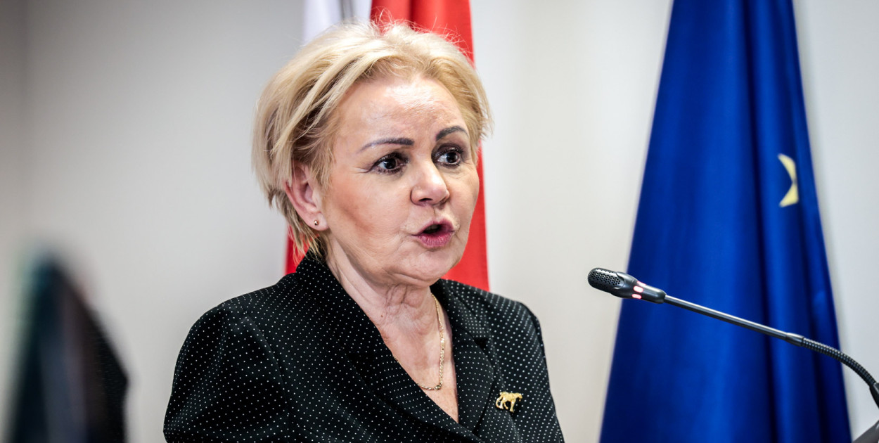 Krystyna Skowrońska. 6 maja 2024 r. Fot. Kacper Strykowski / hej.mielec.pl
