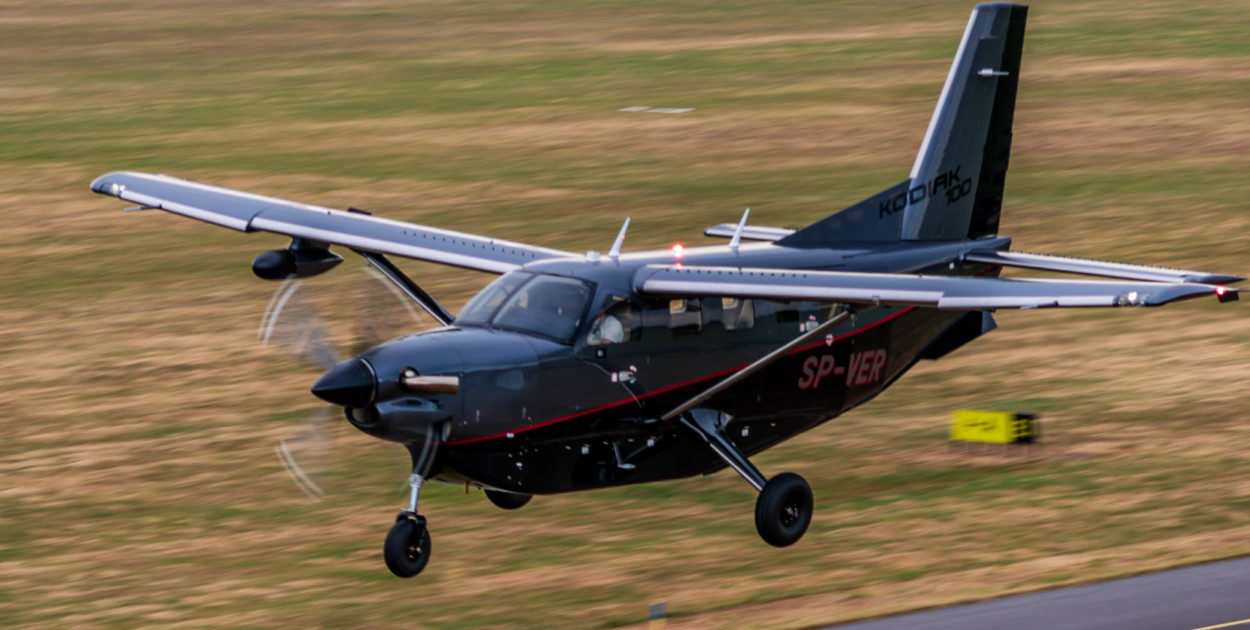 Kodiak 100 w Mielcu. Fot. Kacper Strykowski / hej.mielec.pl