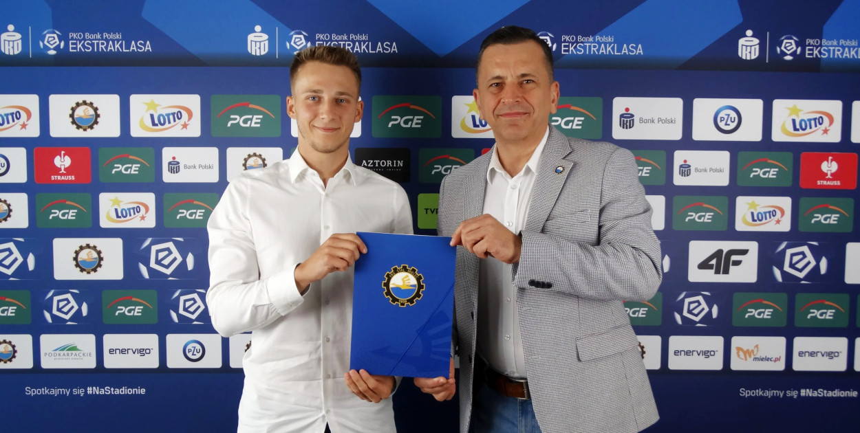 Fryderyk Gerbowski ponownie zagra w Stali Mielec