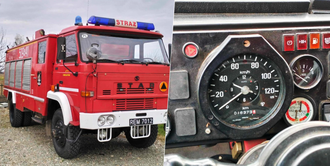 OSP Chrząstów sprzedaje stary wóz strażacki. Nie lada gratka