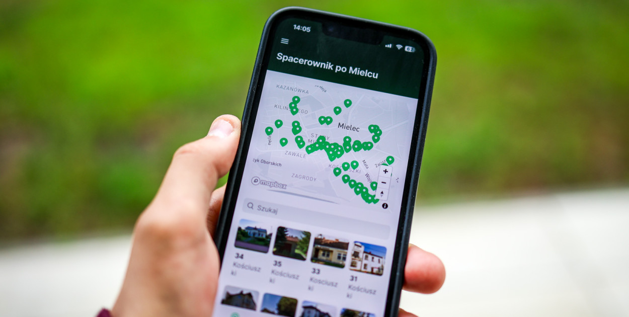 Spacerownik po Mielcu już dostępny w formie aplikacji. Pobierz i w drogę!