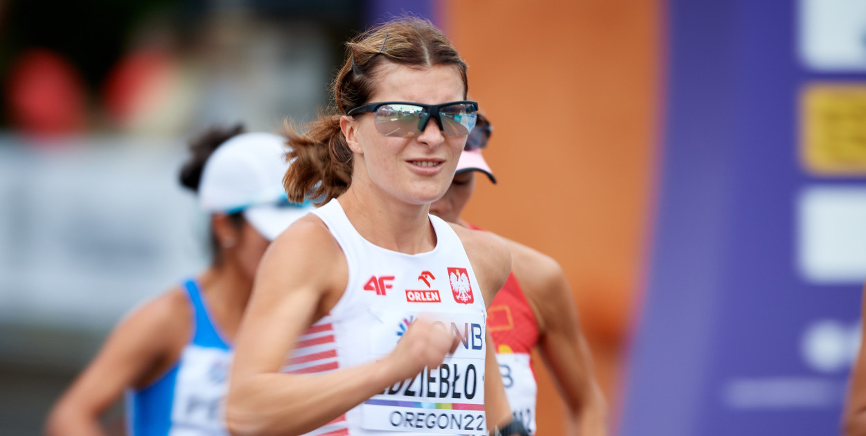 Katarzyna Zdziebło walczy na igrzyskach