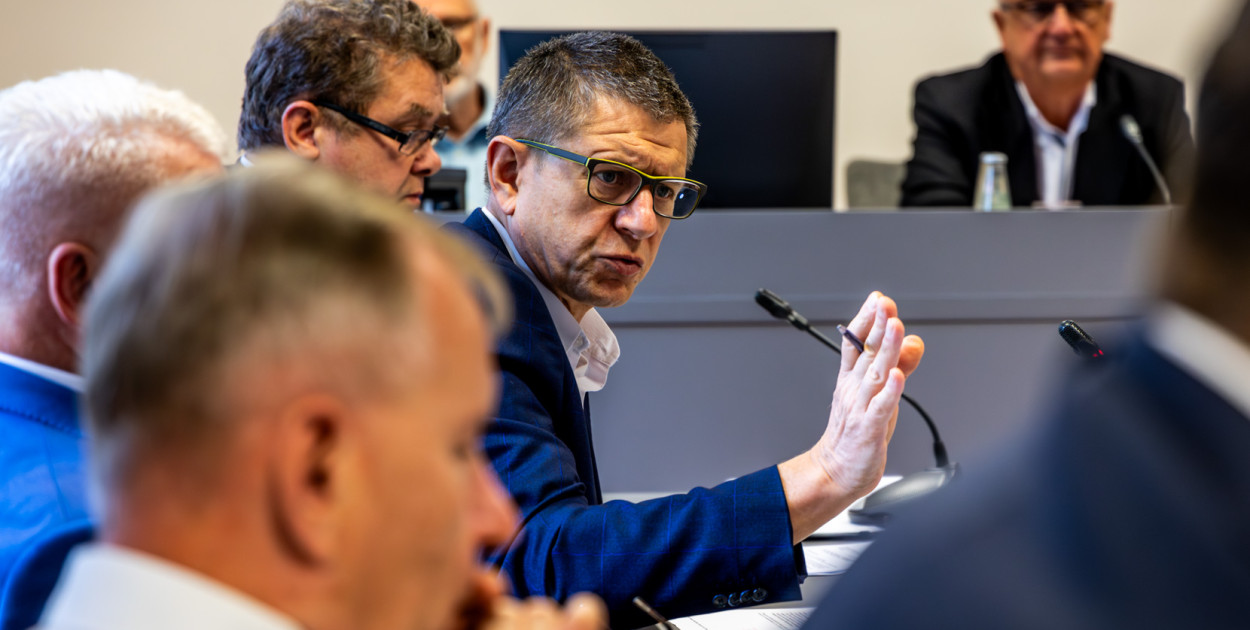 Andrzej Bryła, wicestarosta powiatu mieleckiego. Fot. Kacper Strykowski / hej.mielec.pl