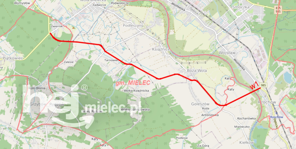 Mamy warianty południowej obwodnicy Mielca! Który najlepszy?