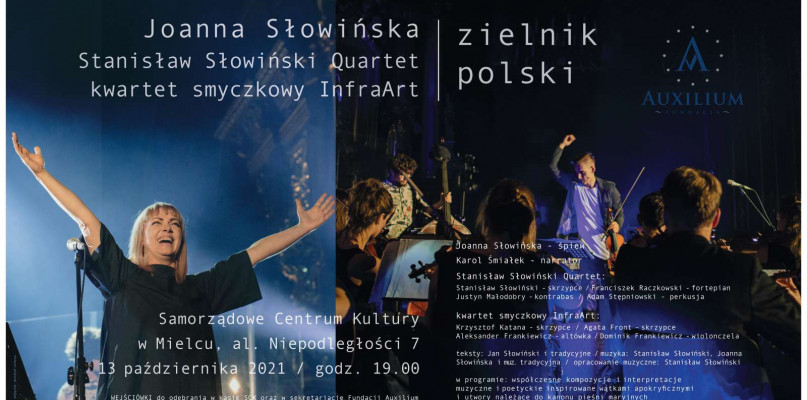 Concert „Herbar polonez” pe 13 octombrie.  Bilete gratuite!