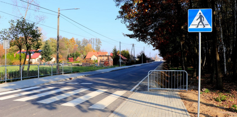 Droga powiatowa Wadowice Górne - Zgórsko. Fot. Powiat Mielecki