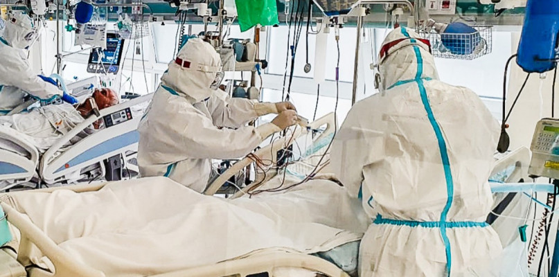 Szpital w Mielcu. Zdjęcie archiwalne. 