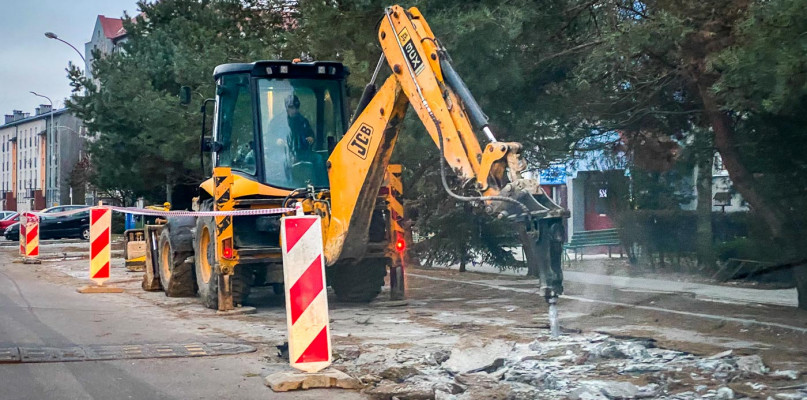 Ruszył remont fragmentu ulicy Dąbrówki.