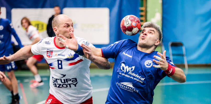 Handball Stal Mielec - Azoty Puławy. 