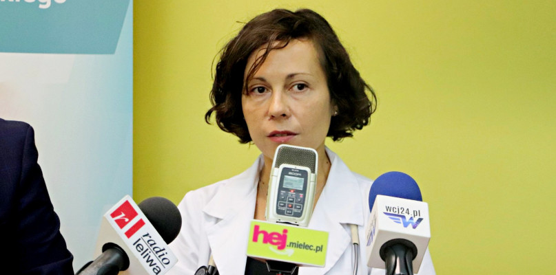 Patrycja Żuraw, specjalista kardiologii dziecięcej. Fot. Powiat Mielecki