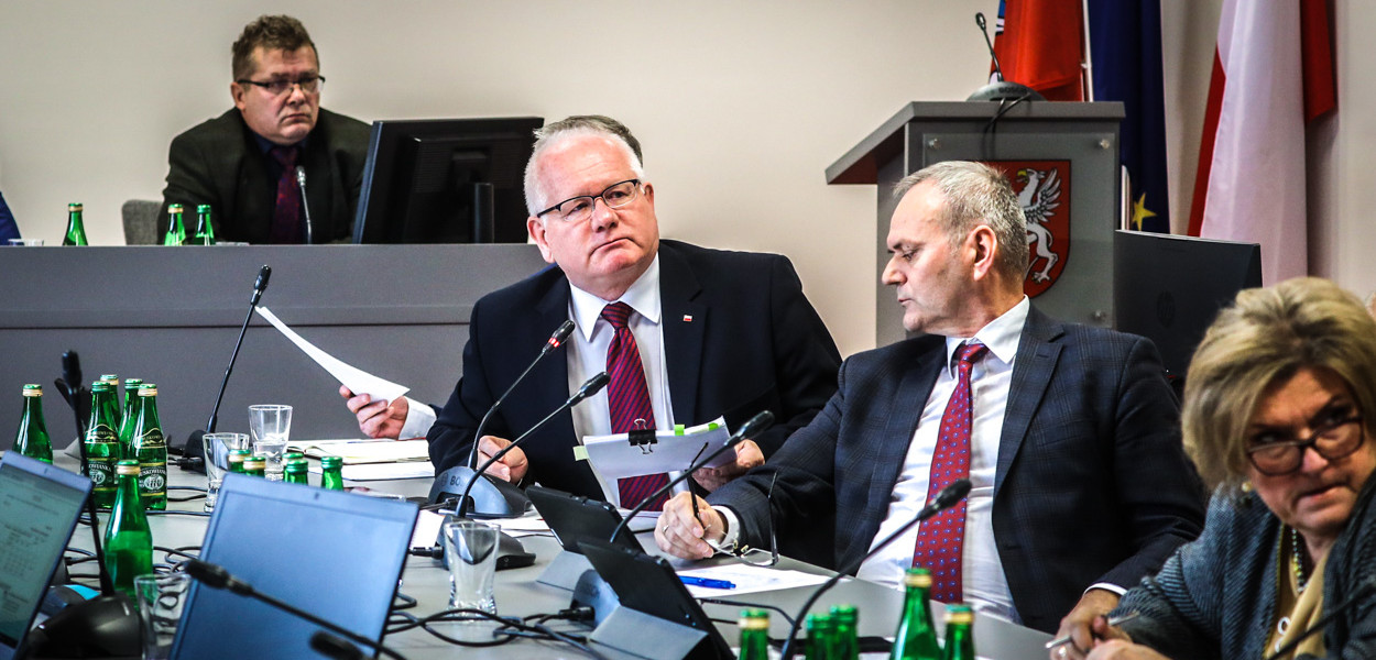 Radny powiatu mieleckiego Marek Kamiński.