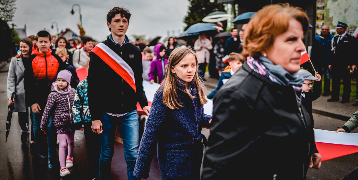232. rocznica uchwalenia Konstytucji 3 Maja w Tuszowie Narodowym. Fot. Kacper Strykowski / hej.mielec.pl