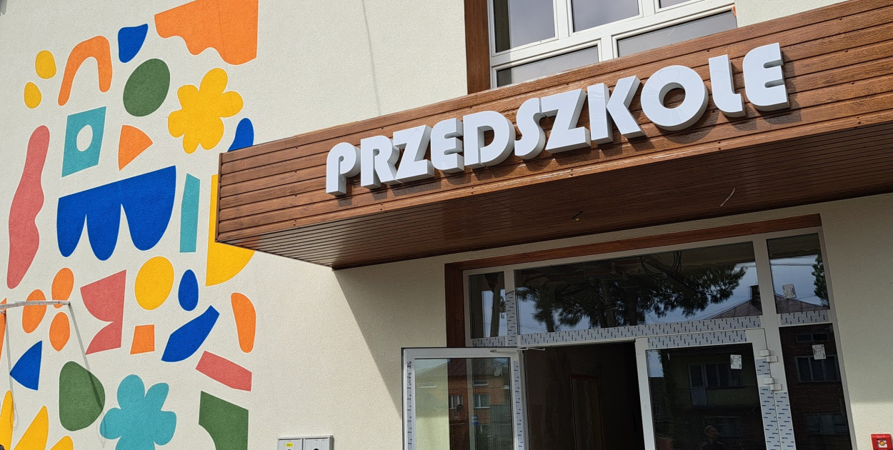 Nowe przedszkole w Pławie. Fot. Gmina Borowa