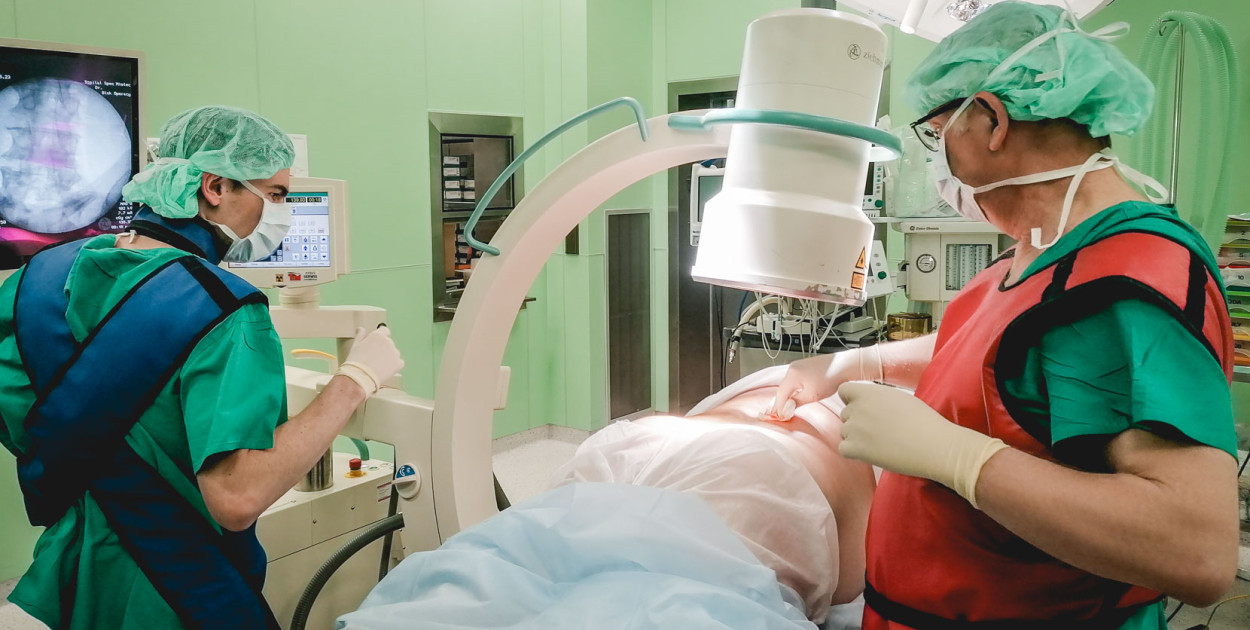 Zabieg termolezji. Fot. Szpital Specjalistyczny w Mielcu
