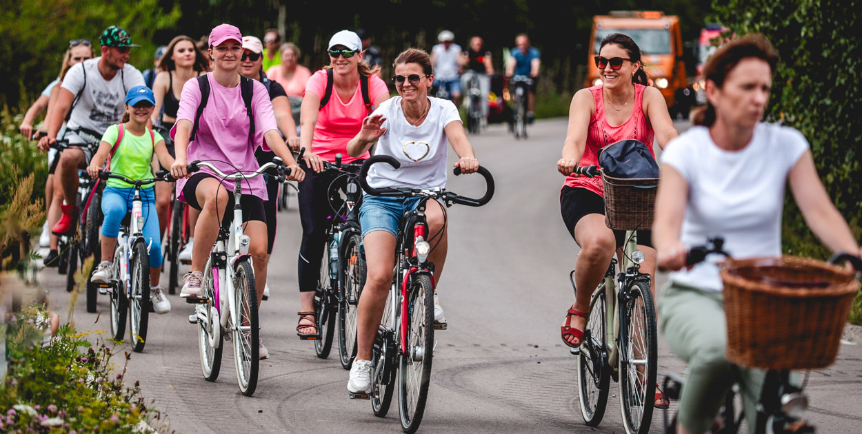 Rundka Rowerowa z Powiatem Mieleckim w gminie Padew Narodowa. Fot. Kacper Strykowski / hej.mielec.pl