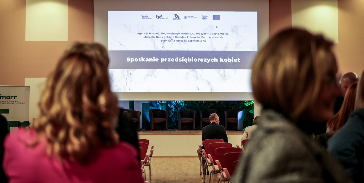 Spotkanie przedsiębiorczych kobiet w Mielcu. Fot. Kacper Strykowski / hej.mielec.pl