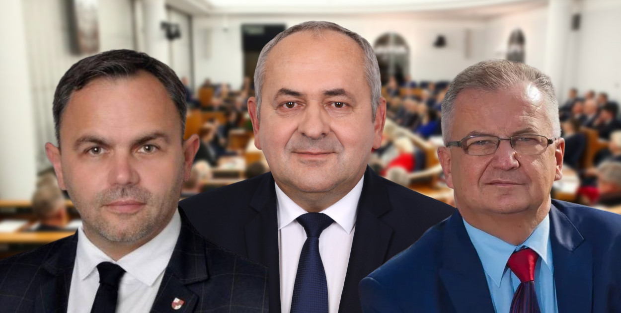 Od lewej: Jacek Ćwięka, Zdzisław Pupa i Marek Paprocki.