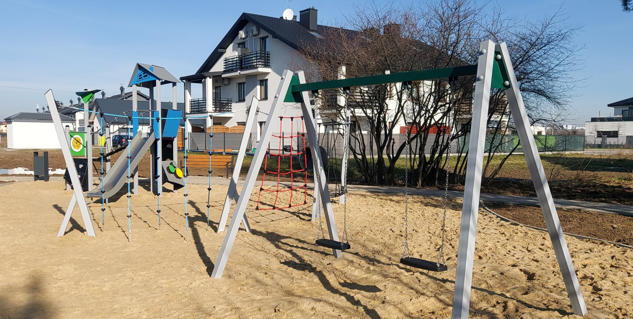Nowy plac zabaw przy ul. Krańcowej. Fot. UM Mielec