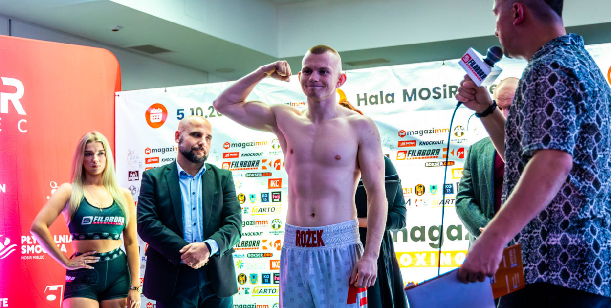 Paweł Róg przed galą Magazimm Boxing Night. Fot. Kacper Strykowski / hej.mielec.pl