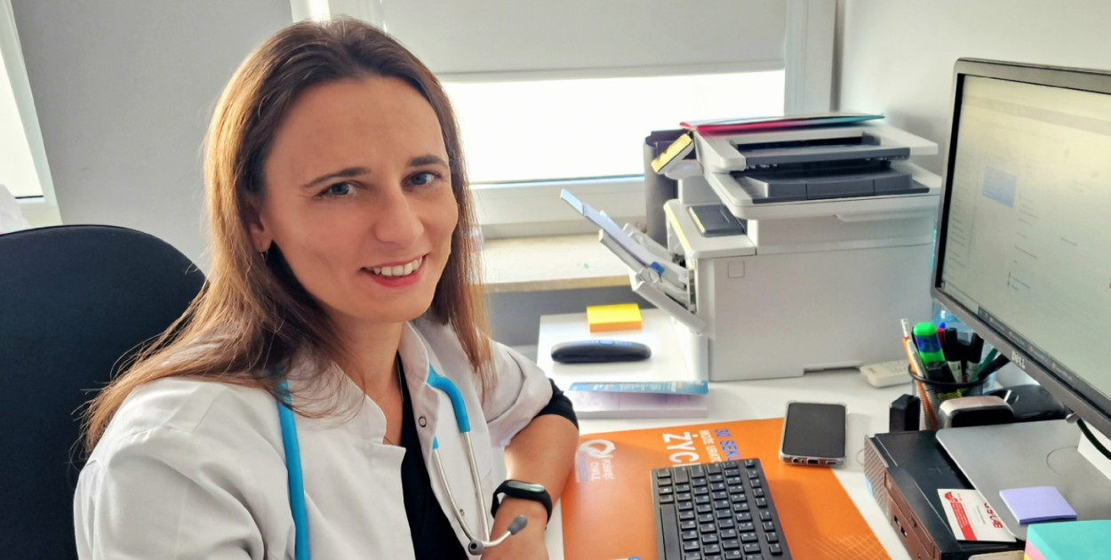 Lekarz onkolog Anna Kornaś.