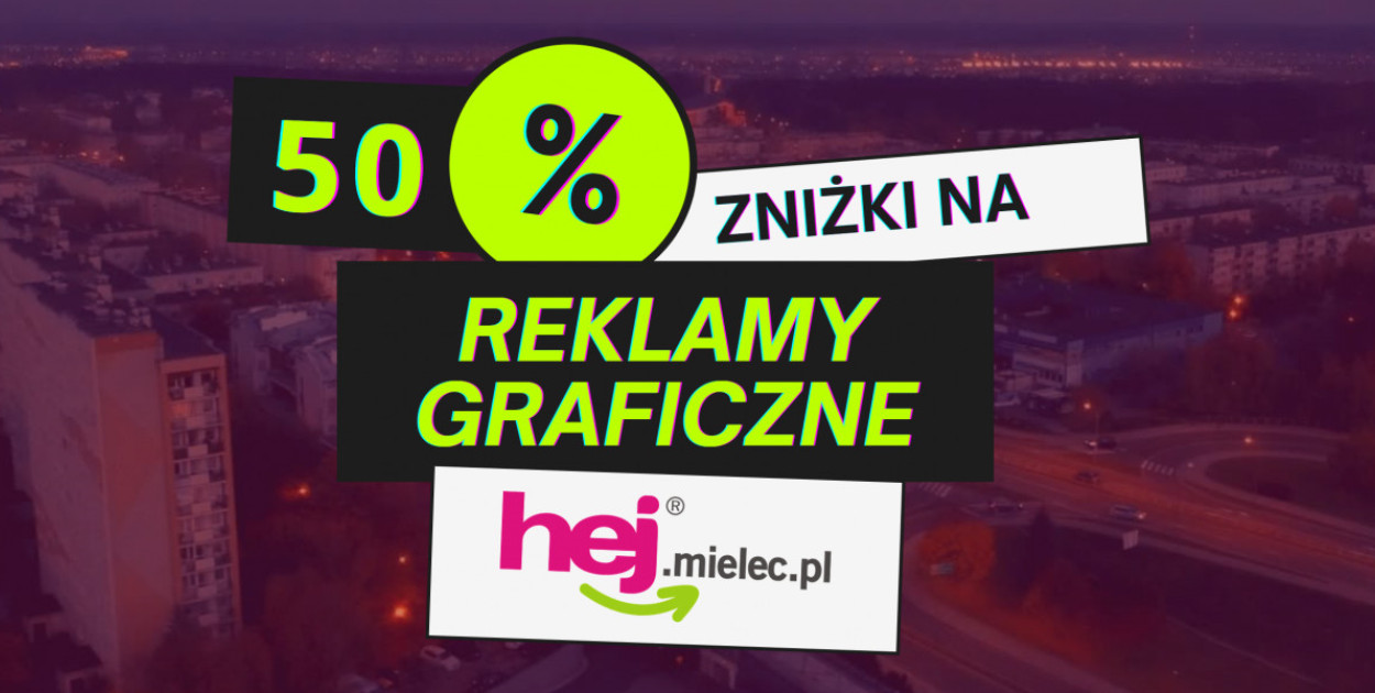 #HejMielec czas na BLACK CYBER WEEK! Reklamy -50%!