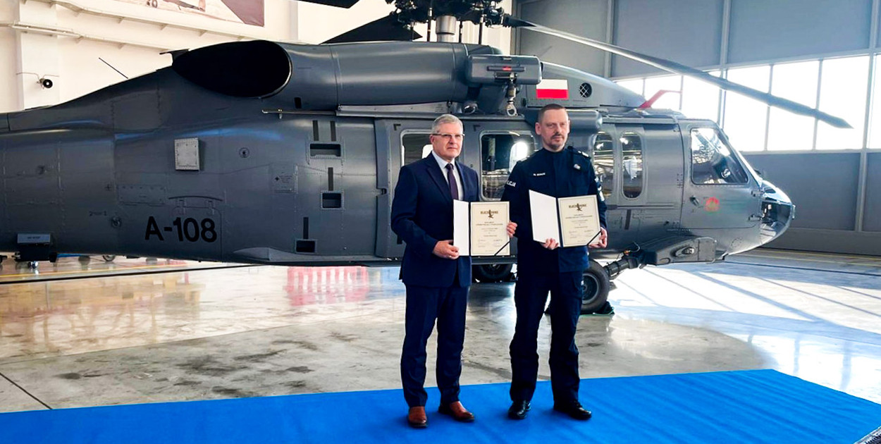 Piąty Black Hawk przekazany Policji! PZL Mielec: jesteśmy dumni