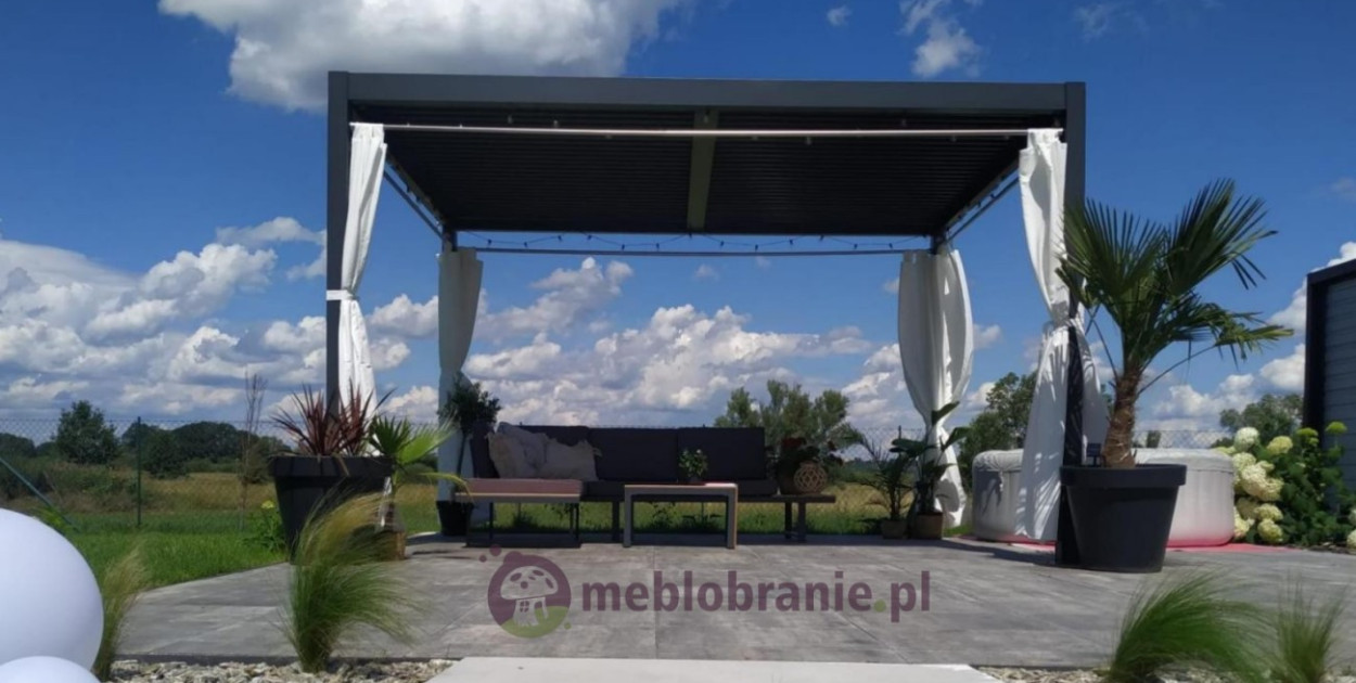 Pergola wolnostojąca Lufel meblobranie.pl