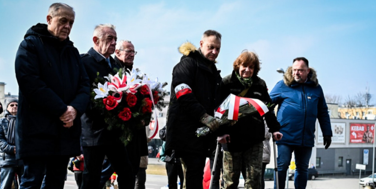 Narodowy Dzień Pamięci Żołnierzy Wyklętych. 1 marca 2025 r. Fot. Julia Bogdan / hej.mielec.pl