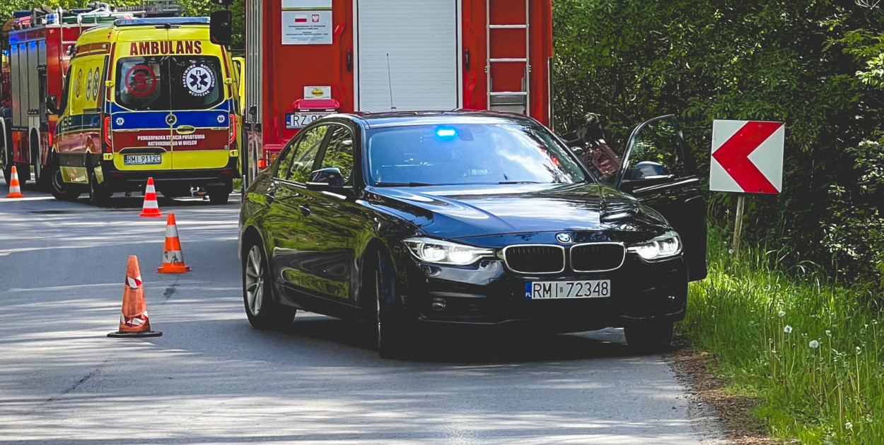 Weekend na mieleckich drogach: wypadek, kolizje i pijani
