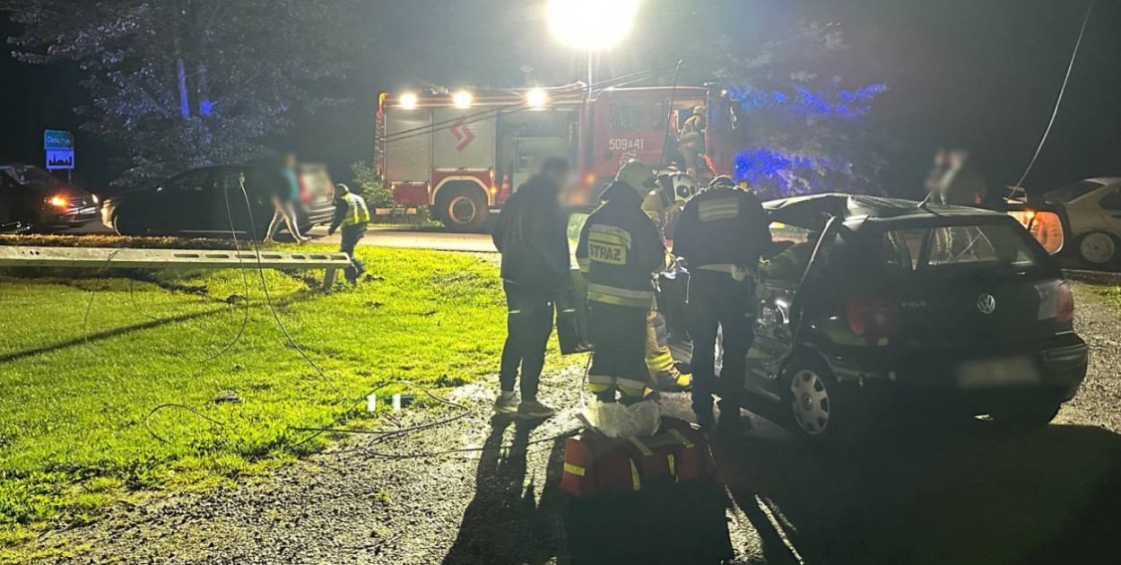 Fot. OSP KSRG Chrząstów / obserwator zdarzenia